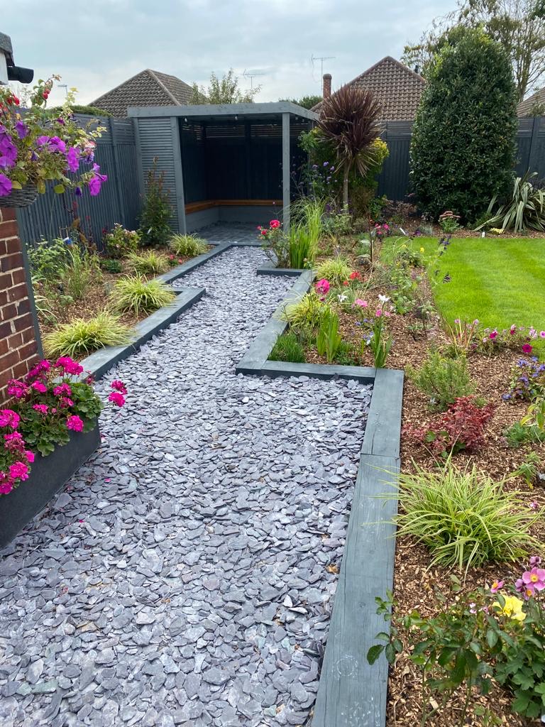 Gravel path